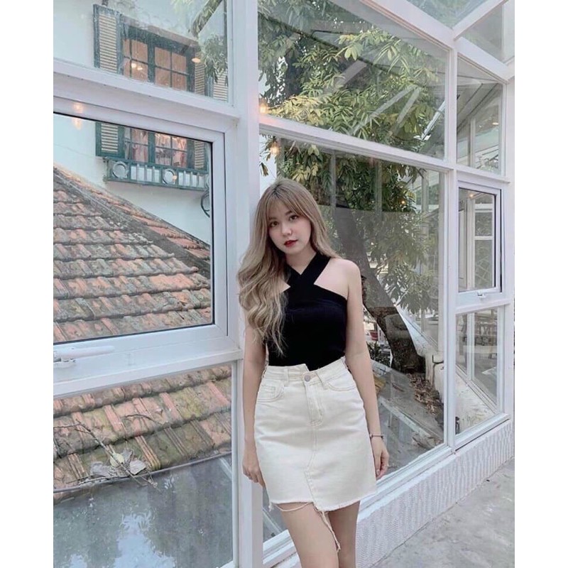 ÁO THUN CỔ YẾM SEXY MS80001