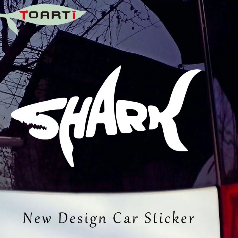 Sticker Độ Xe Hình Cá Mập