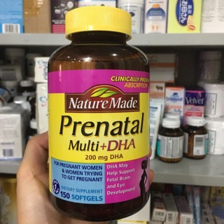 Bầu mỹ Prenatal nature made của Mỹ
