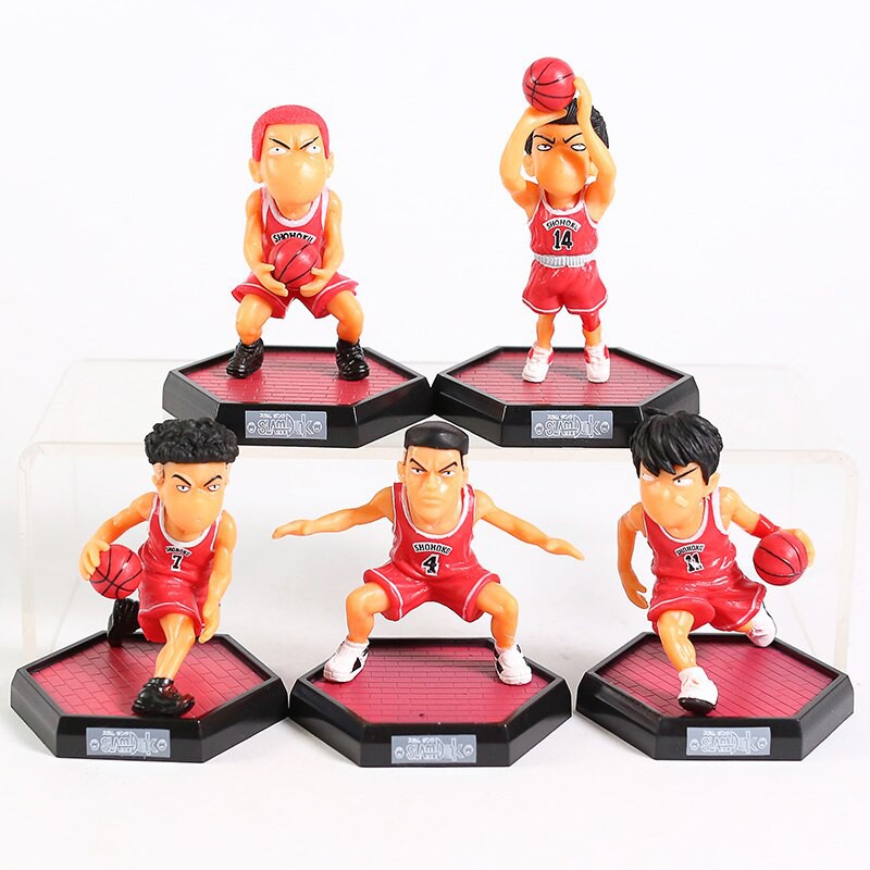 Set 5 Mô Hình Nhân Vật Phim Slam Dunk Cao Cấp Tỉ Lệ 1