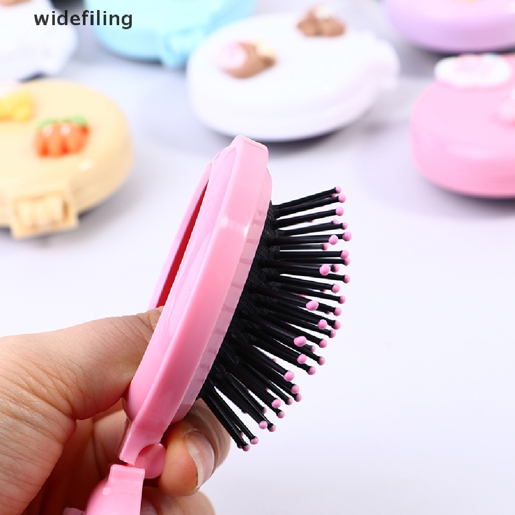 (Hàng Mới Về) Lược Tròn mini Chải Tóc Mát Xa Da Đầu