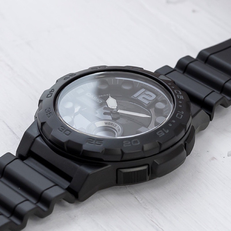 Đồng hồ nam dây nhựa Casio chính hãng Anh Khuê AEQ-100W-1BVDF