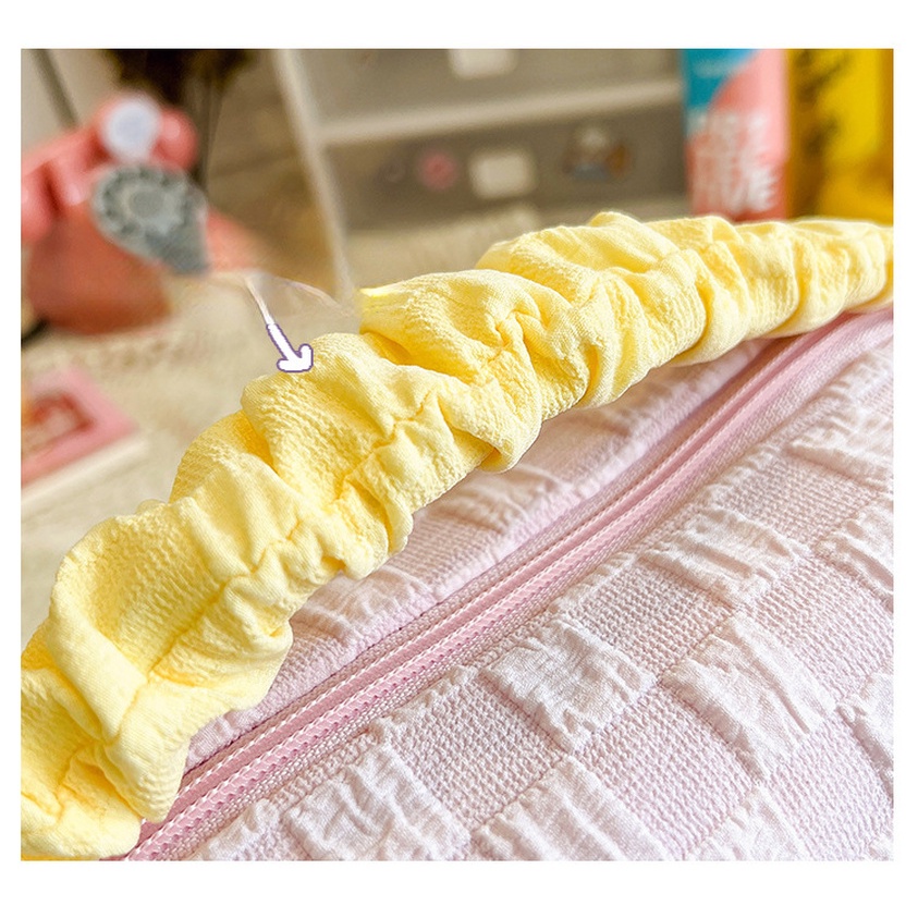 Túi Đựng Mỹ Phẩm Sức Chứa Lớn Thiết Kế Dày Dặn Tiện Lợi Dễ Sử Dụng