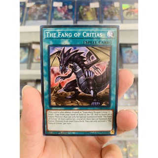 Thẻ Bài Lẻ YugiOh! Mã LEDD-ENA22 – The Fang of Critias – Common – 1st Edition