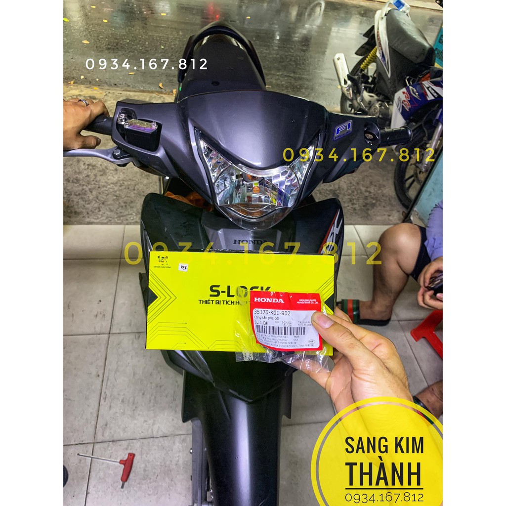 Mạch Passing Sh Cho xe Wave Rsx 2020 2021 Kiêm Tắt mở Đèn Pha Hàng Chính Hãng Thương Hiệu SLOCK