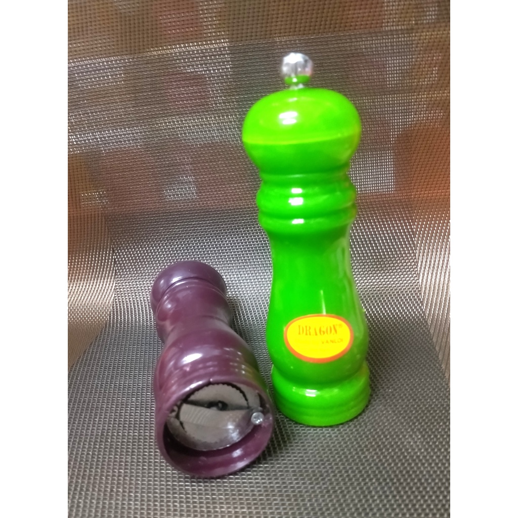 Lọ xay tiêu inox 304 thân thủy tinh cao cấp