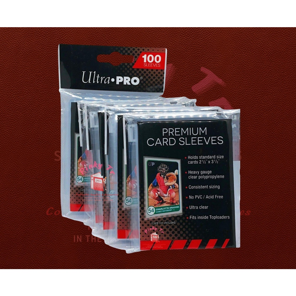 Bọc Sleeves Card Premium hãng Ultra PRO - Standard American Size 65x94mm của Mỹ