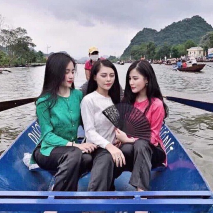 Bộ Bà Ba Đi Chùa Vải Lụa Gấm Cực Đẹp,Quần Lụa ,Mặc Cực Thoải Mái Duyên Dáng, Kín Đáo L1