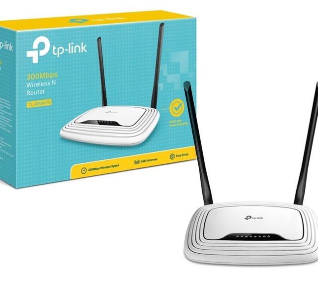 [SALE 10%] Thiết bị phát wifi, modem wifi TP-LINK TL-WR841N 300mbps 2 an ten | BigBuy360 - bigbuy360.vn
