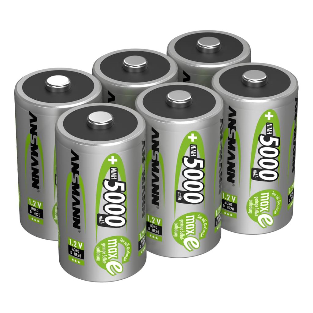 Pin sạc D-5000mAh Mono D Ansmann NiMH