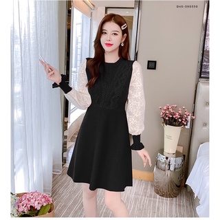 D45 váy len quảng chau cho con ti