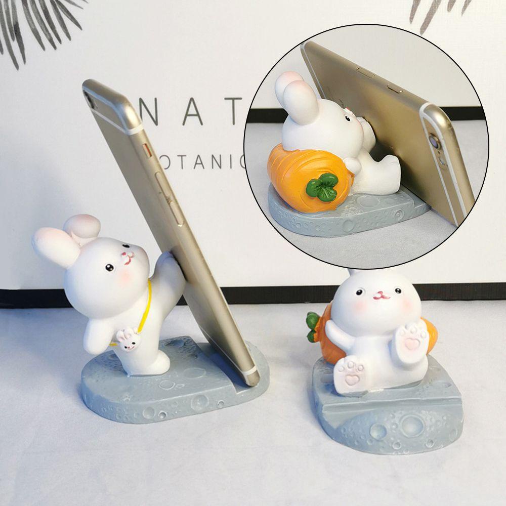 CONOPERY Phụ Kiện Trang Trí Điện Thoại Hình Chú Thỏ Đáng Yêu