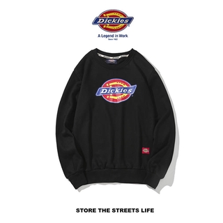 Áo Sweater Cotton In Logo Dickies Kiểu Nhật Bản Cá Tính