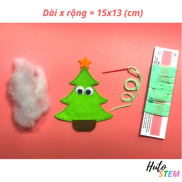 Set Trò Chơi Tự Làm, Cây Thông Noel Trang Trí Giáng Sinh