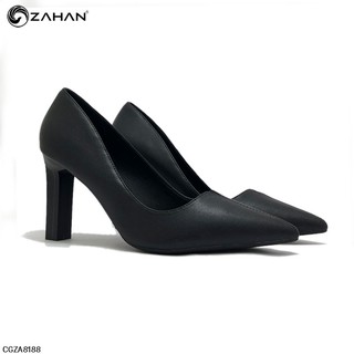 Giày ZAHAN cao gót 7f, mũi sẻ V CGZA8188