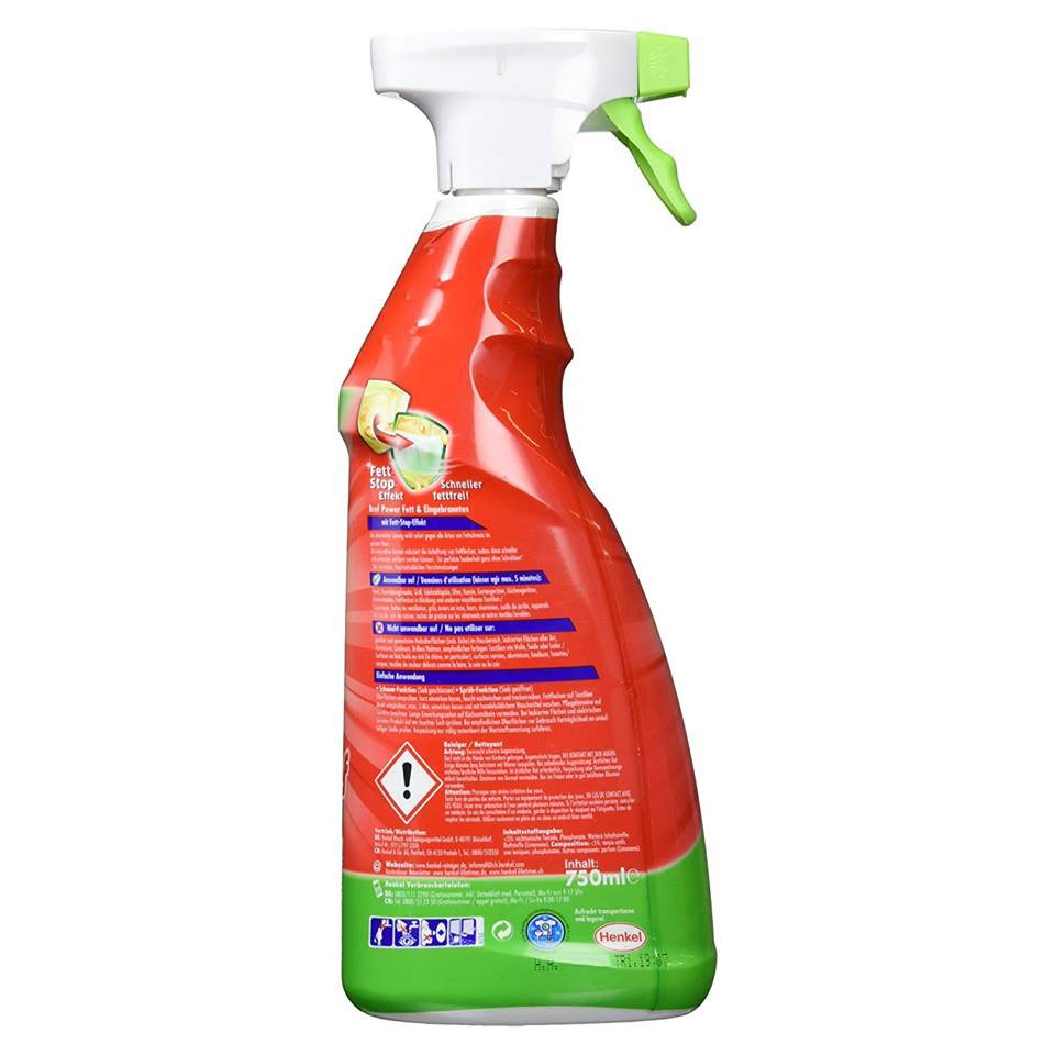 Tẩy rửa đa năng Bref Power Kalk & Schmutz 750ml