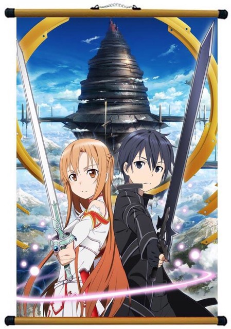 Ảnh sword art online, tranh treo tường sword art online