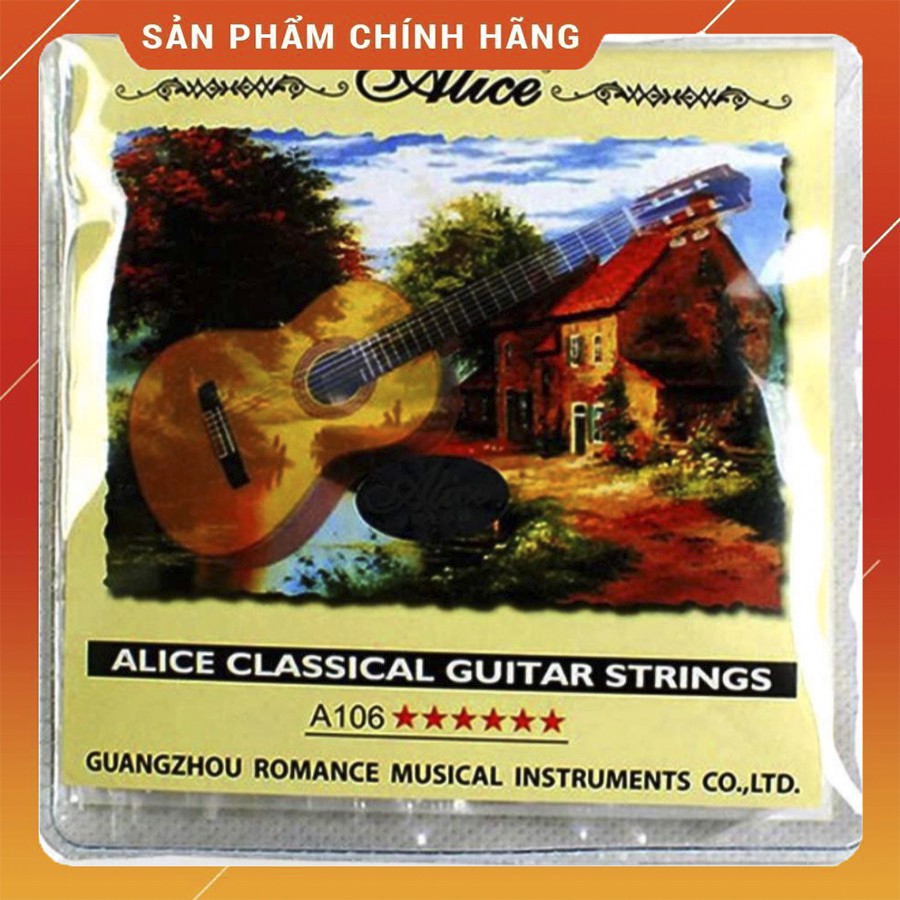 Dây Dàn Guitar Classic A106, Dây Đàn Nilon Cho Đàn Guitar Classic