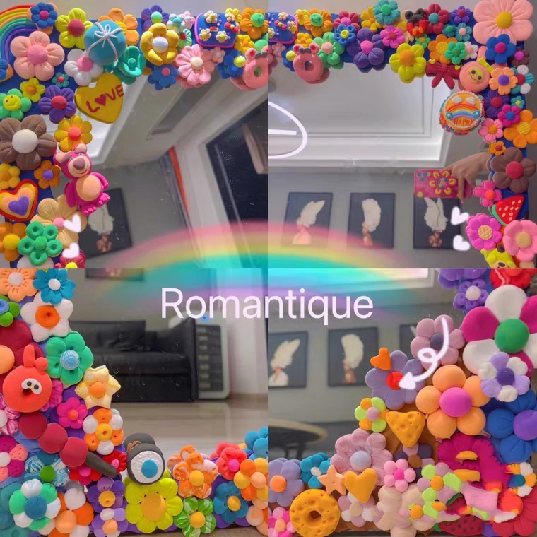 12/24/36 màu Đất sét siêu nhẹ với nhiều màu