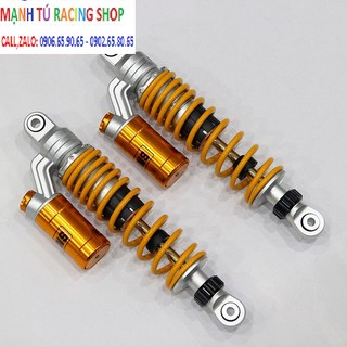 Phuộc ohlins bình dầu gắn dream,wwave,sirius,jupiter tăng chỉnh thật