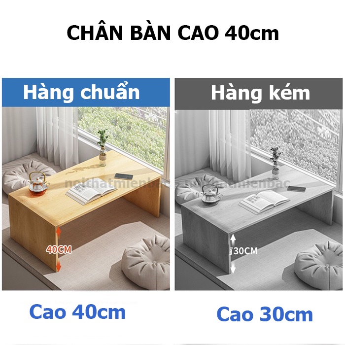 Bàn Trà Đa Năng FUNA BT04 Có Thể Làm Bàn Học Hoặc Ngồi Bệt Trang Điểm Ăn Cơm Phong Cách Hiện Đại