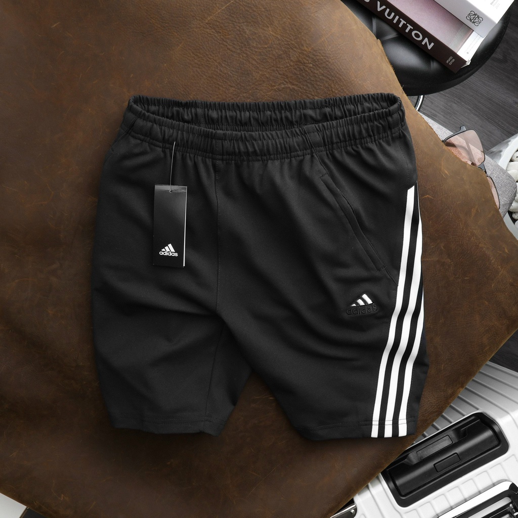Quần Short A.D.I.D.A.S 3 sọc chéo logo AD