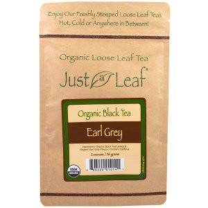 Trà đen Earl Grey  Just a Leaf Organic Tea
