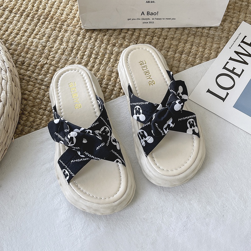 Dép đế IELGY bằng thời trang giản dị cho nữ