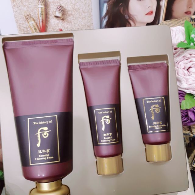 Set sữa rửa mặt Whoo