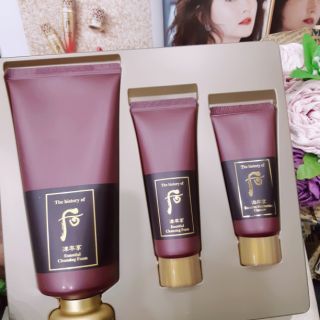 Set sữa rửa mặt Whoo