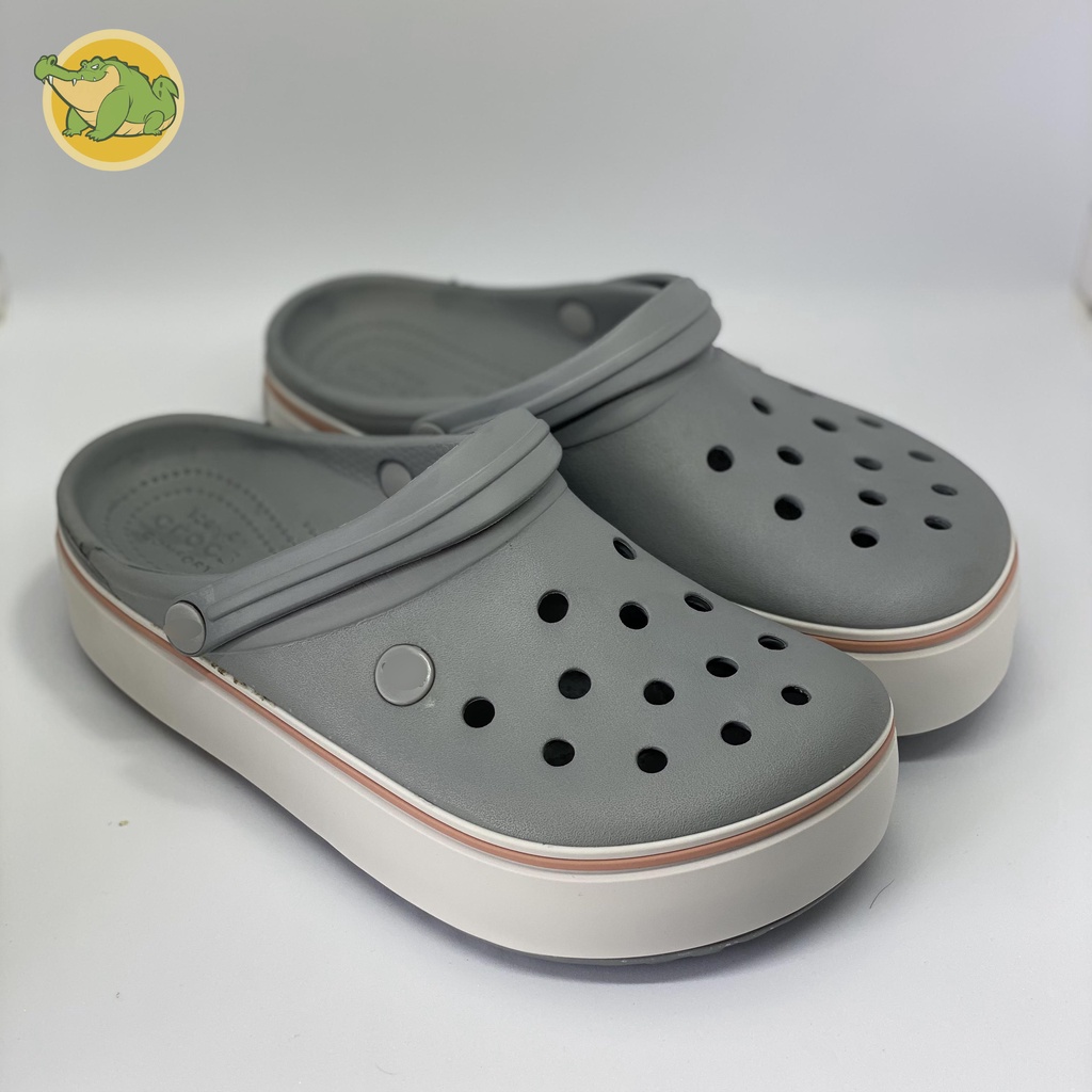 Dép CROCS PLATFORM Nữ Tăng Chiều Cao 3-4cm Êm Nhẹ, Mềm và Không Mùi