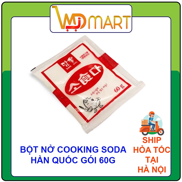Bột cooking soda Hàn quốc gói 60g
