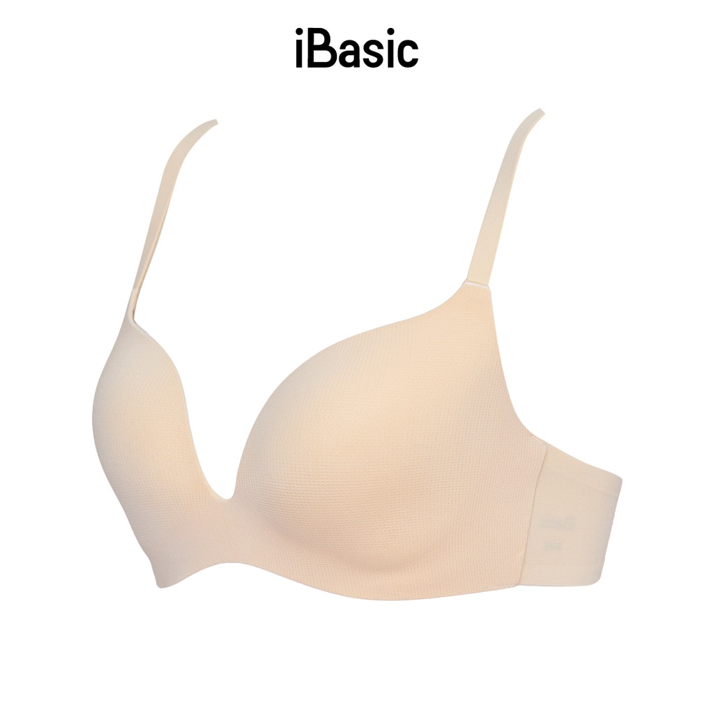 Set áo ngực mút mỏng không đường may cup T-Shirt iBasic BRAW134 và quần PANW134