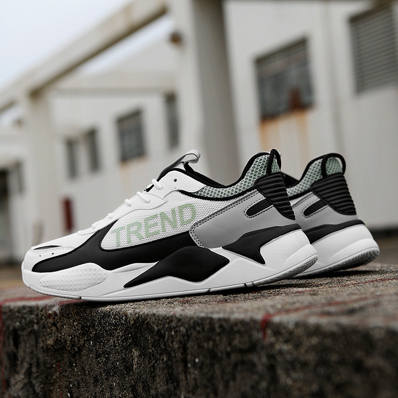 Giày sneaker chạy bộ IELGY trọng lượng nhẹ thoáng khí thời trang cho nam