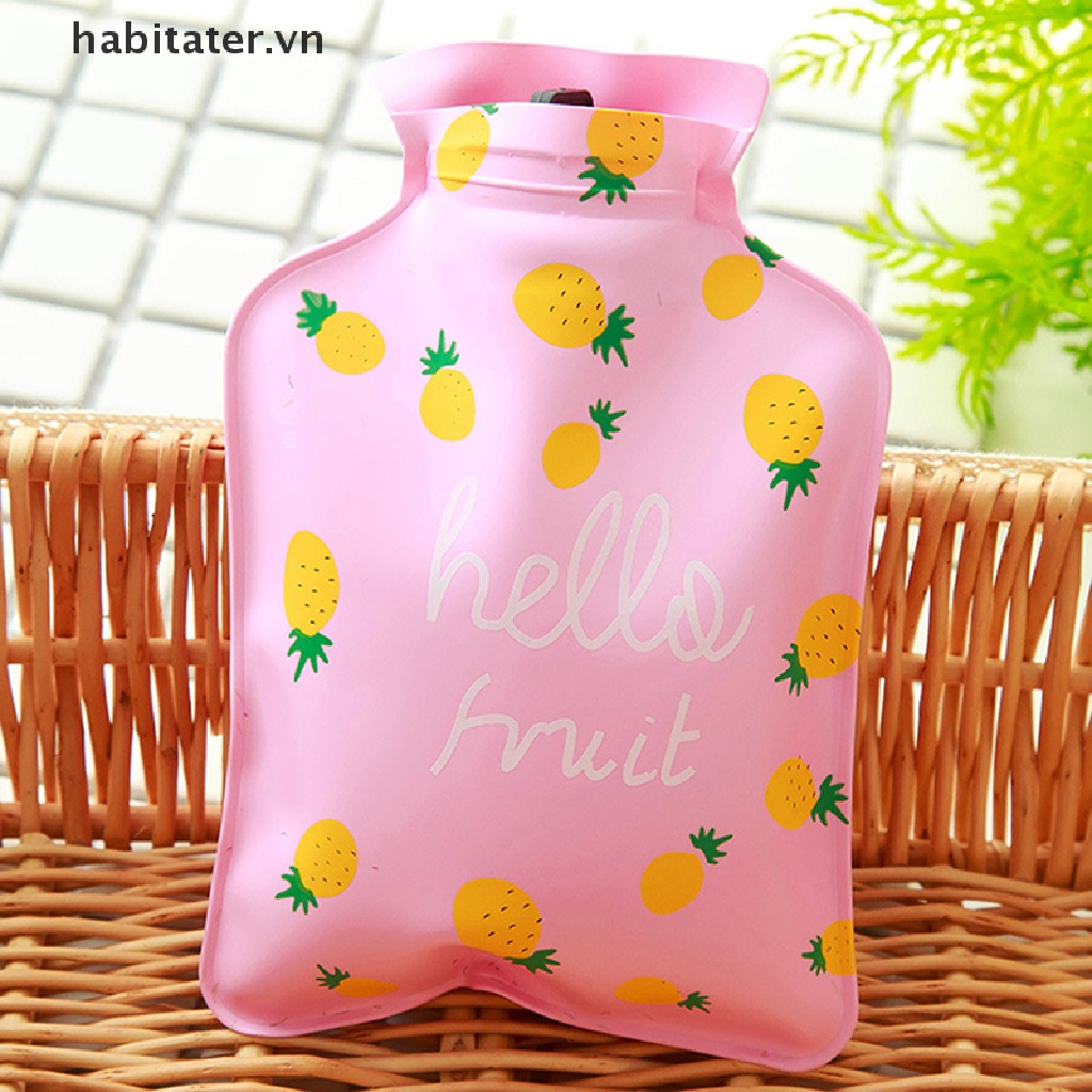 Túi Chườm Nước Nóng Mini Họa Tiết Hoạt Hình Dễ Thương