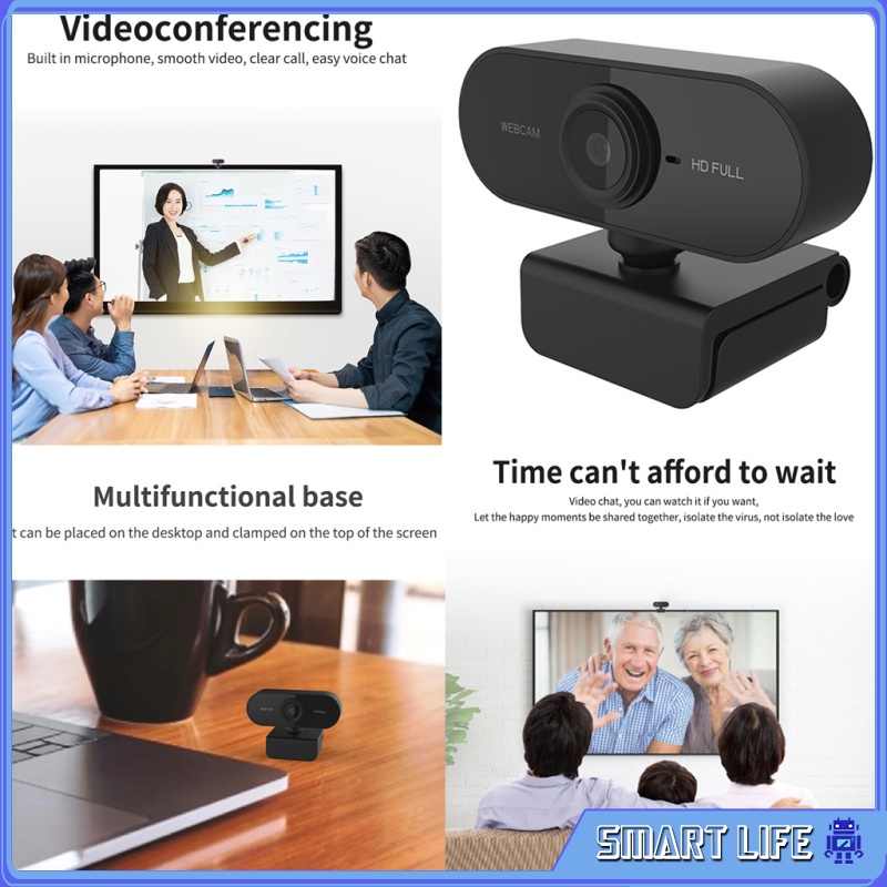 Webcam Hd 1080p Tự Động Lấy Nét Tích Hợp Micro Cho Máy Tính Mới | BigBuy360 - bigbuy360.vn