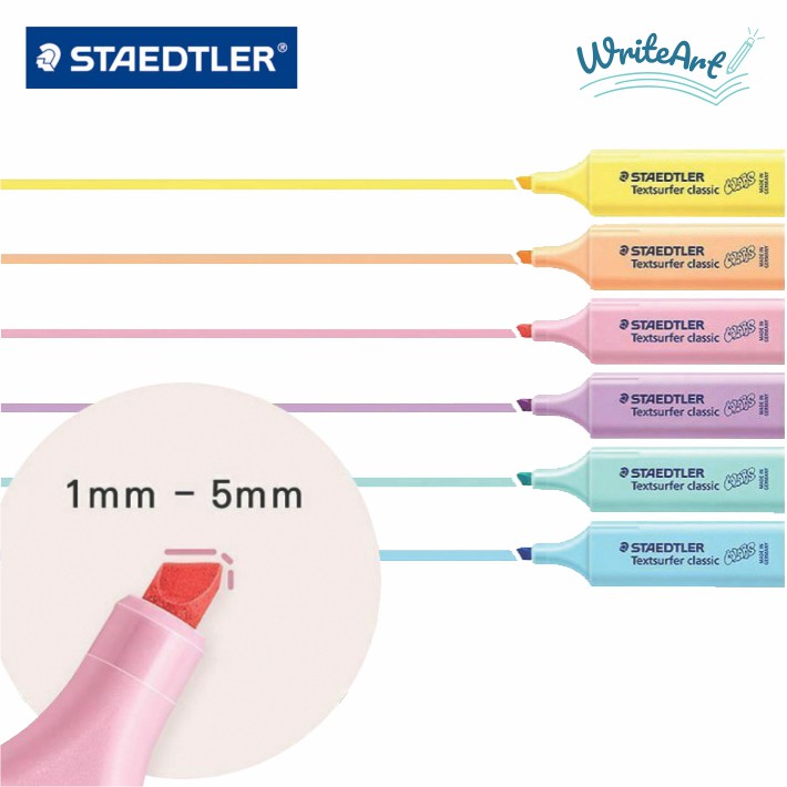 Bút nhớ dòng dạ quang STAEDTLER màu Pastel