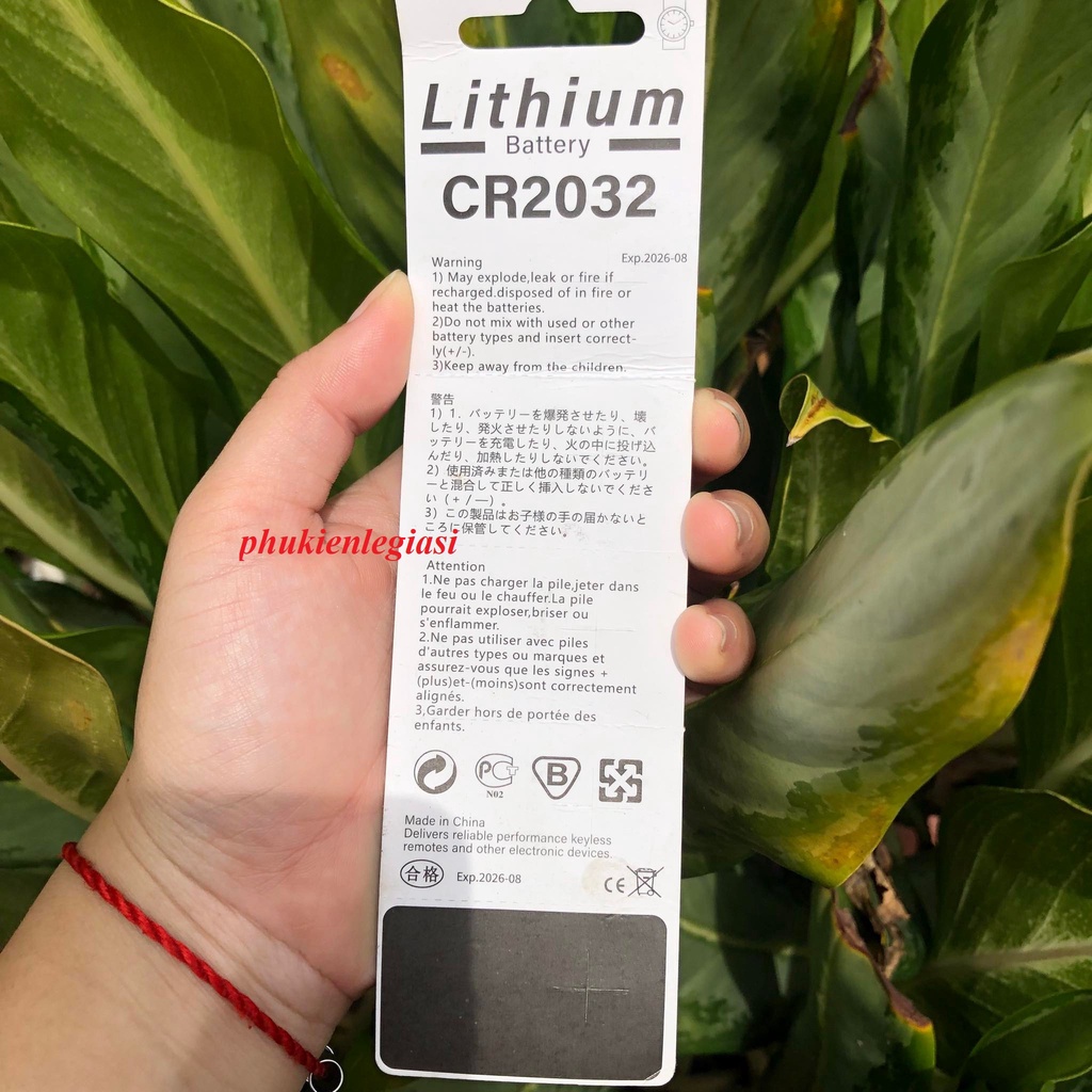 Viên pin CR2032 Lithium Battery 3V hàng OEM