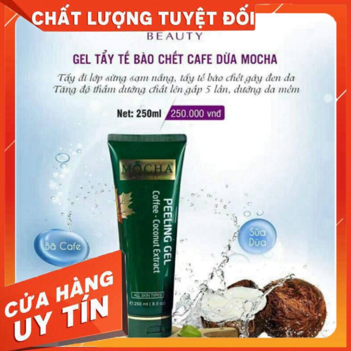 CGGS Sale Gel Tẩy tế bào chết Mocha PTS CGGS