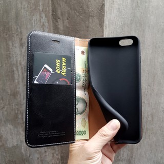Bao da  Nuoku cho Iphone 7plus / 8 plus dạng ví cao cấp