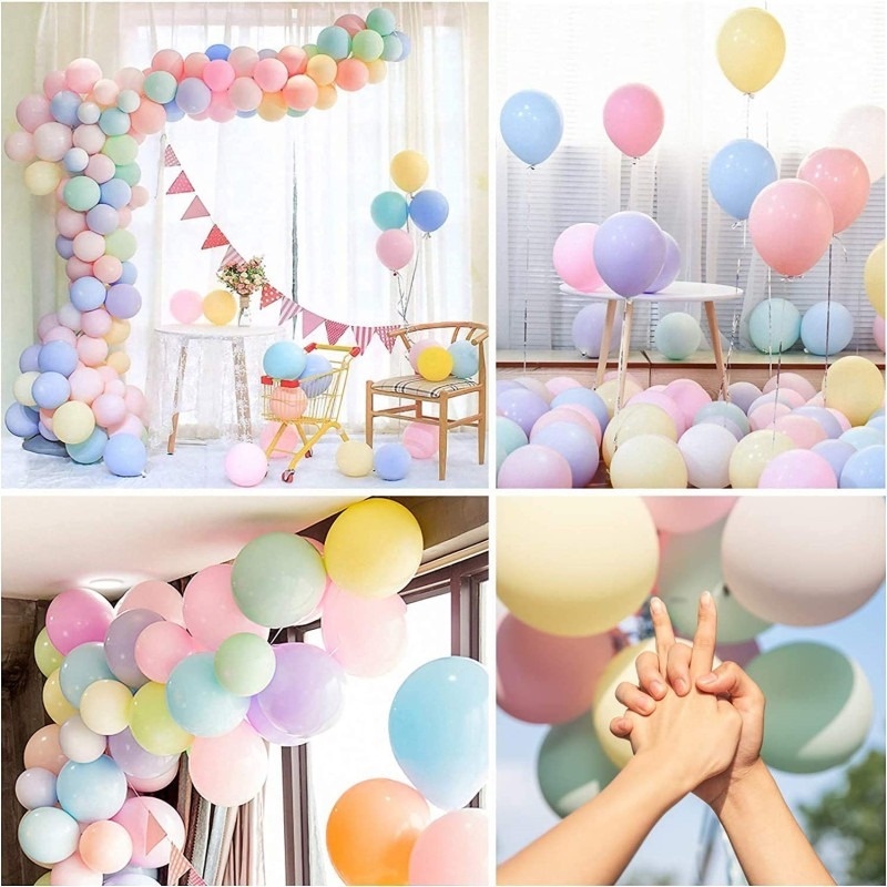 Set 100 Bong Bóng 12 Inch Trang Trí Tiệc