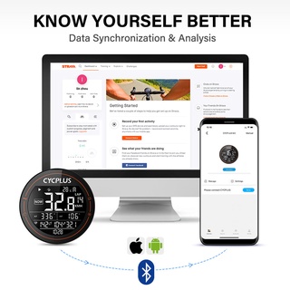 Đồng Hồ Tốc Độ Xe Đạp GPS Cycplus M2 / M1