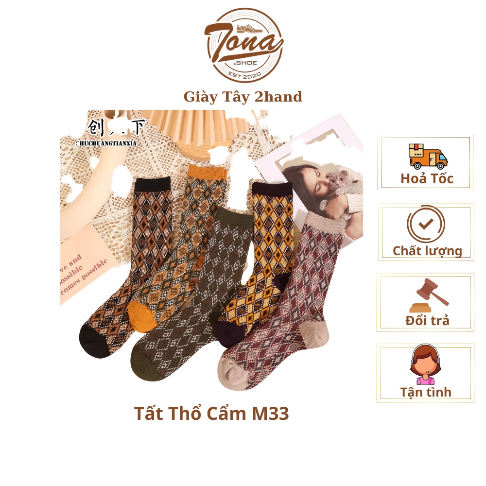 [Tonashoe] Tất Thổ Cẩm Mã Mới Nhất 2022 M33