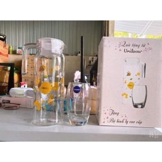 BÌNH THỦY TINH LUMINARC 1 LÍT/1L/1LIT