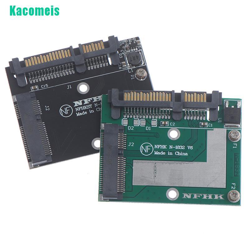 Thẻ chuyển đổi SSD sang 2.5'' SATA3 6.0gps MSATA Mini Pcie