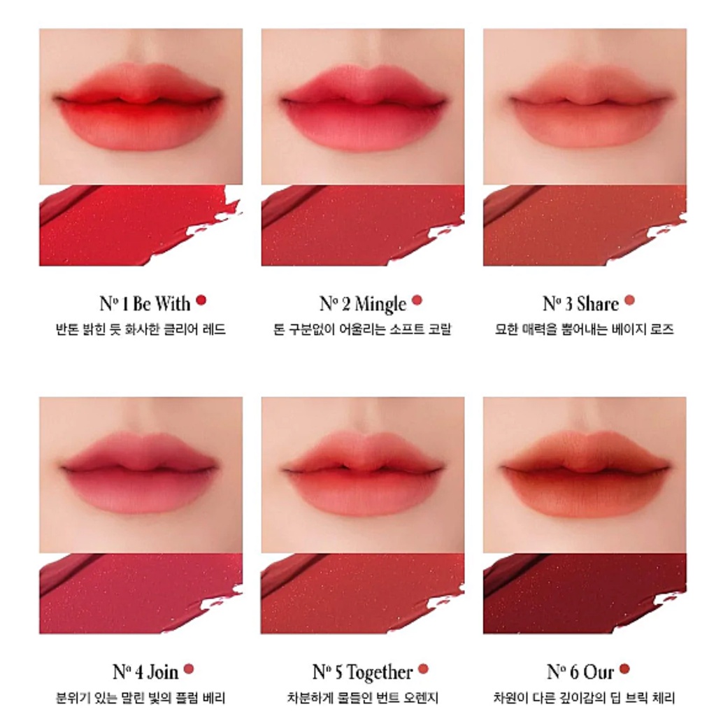 Son Kem Lì Unleashia Hug Velvet Tint