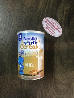 Bột pha sữa/ Bột lắc sữa Nestle Pháp cho bé lon 400g