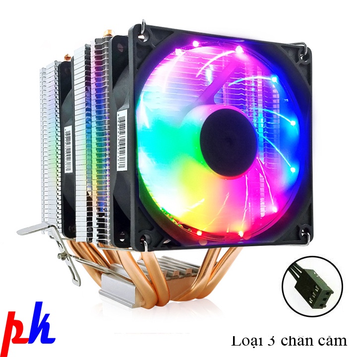 Fan tản nhiệt đồng dùng cho CPU 130W trở xuống