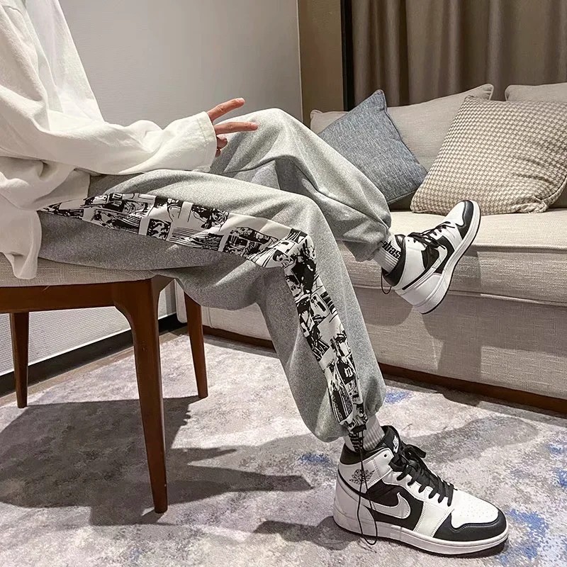 Quần Dài Thể Thao Phong Cách Hàn Quốc Cho Nam Size M-3Xl