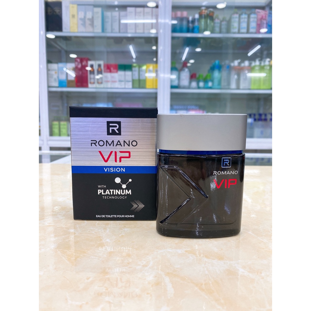 Nước Hoa Nam Cao Cấp Romano Vip Passion Vision 50ml Chính Hãng Công Ty
